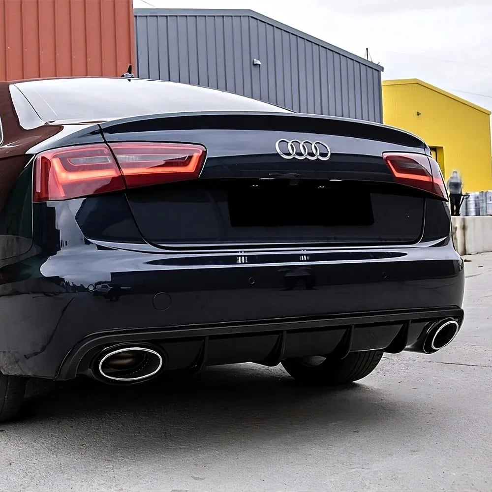 Audi A6 4G C7 2014-2017 Diffusore Sotto Paraurti RS6 Look - autorivallo