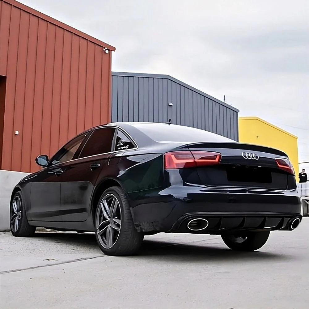 Audi A6 4G C7 2014-2017 Diffusore Sotto Paraurti RS6 Look - autorivallo