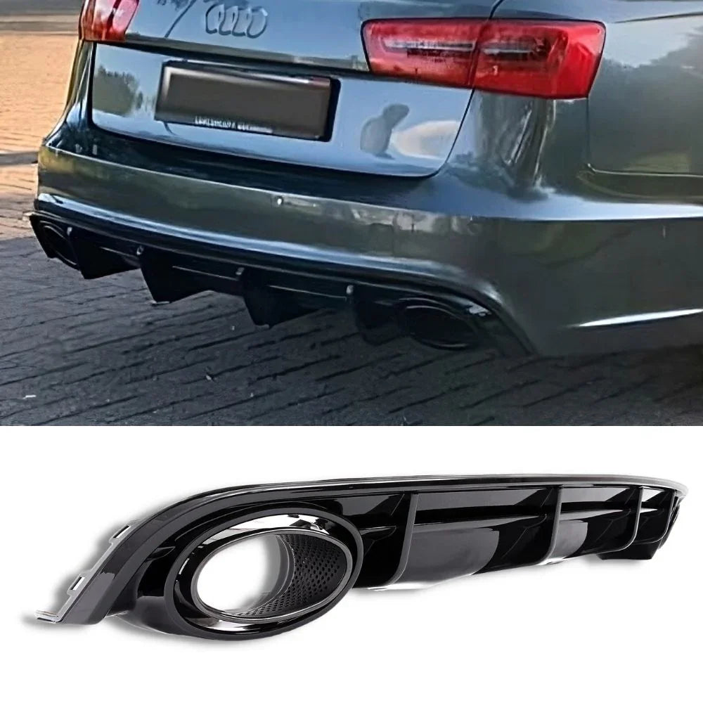 Audi A6 4G C7 S-Line 2015-2018 Diffusore Sotto Paraurti RS6 Look - autorivallo