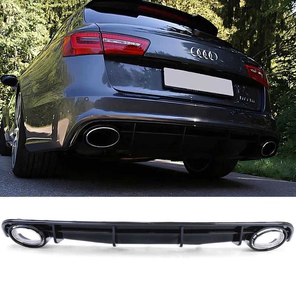 Audi A6 4G C7 S-Line 2015-2018 Diffusore Sotto Paraurti RS6 Look - autorivallo