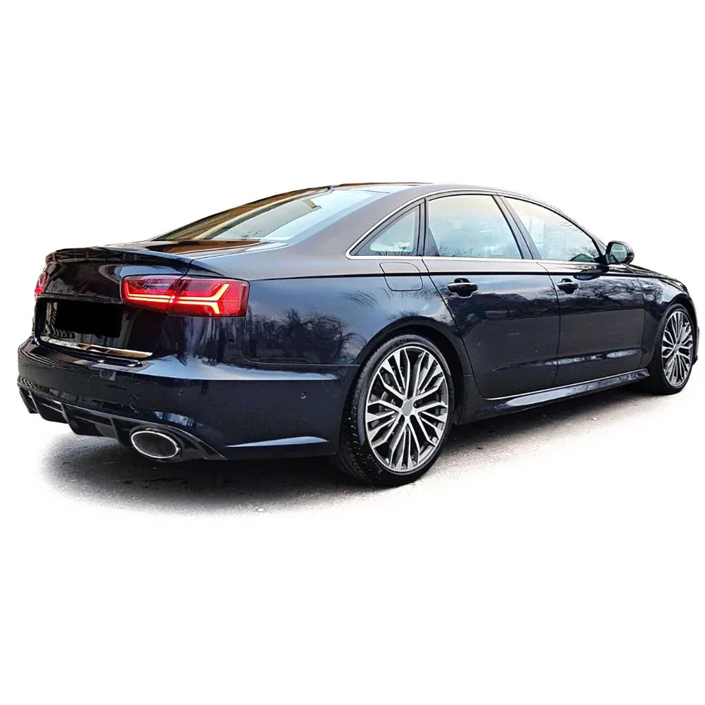 Audi A6 4G C7 S-Line 2015-2018 Diffusore Sotto Paraurti RS6 Look - autorivallo