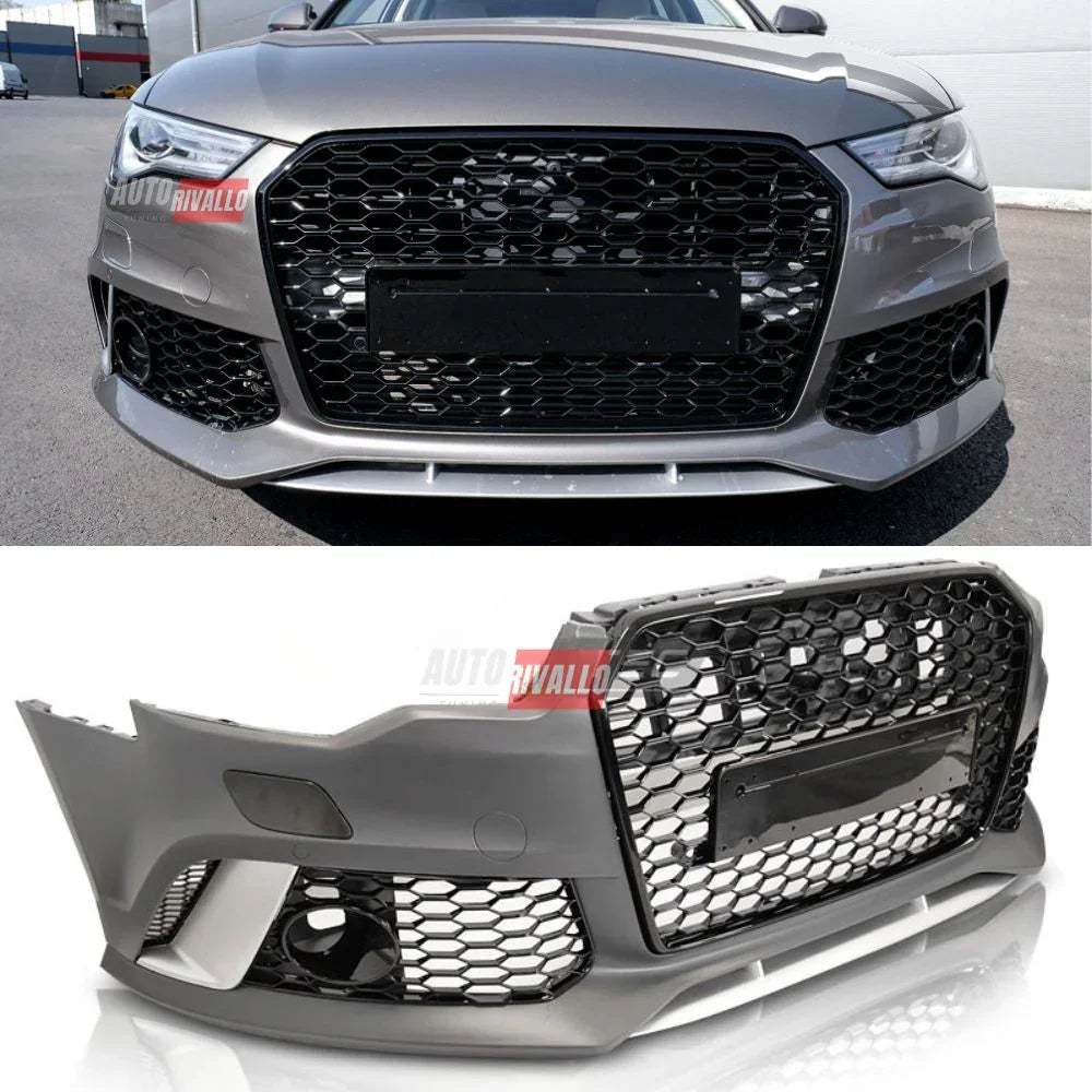 Audi A6 C7 4G 2015-2018 Paraurti Anteriore RS6 Look Sport - autorivallo