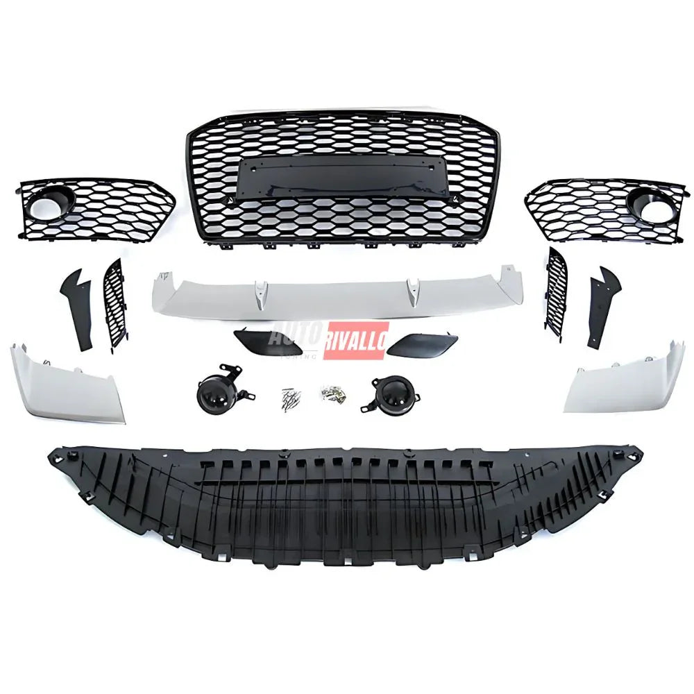 Audi A6 C7 4G 2015-2018 Paraurti Anteriore RS6 Look Sport - autorivallo