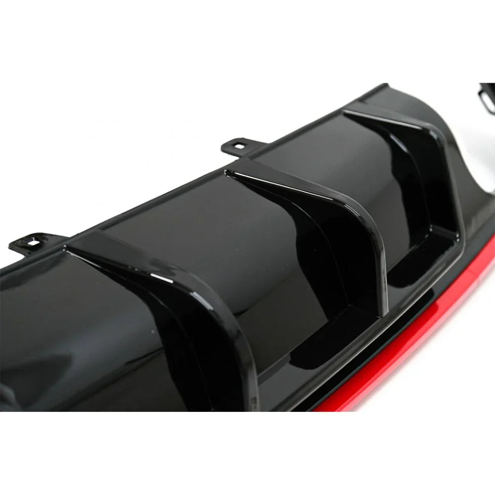 Audi A6 C8 4K S-Line 2018-2023 Diffusore Posteriore RS6 Look - autorivallo