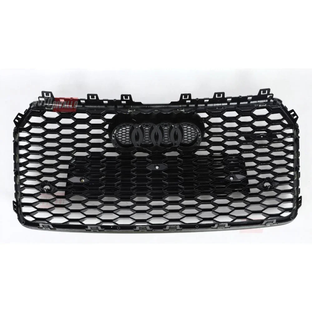 Audi A7 4G C7 2014-2018 Griglia Anteriore RS7 Look Nero Lucido - autorivallo