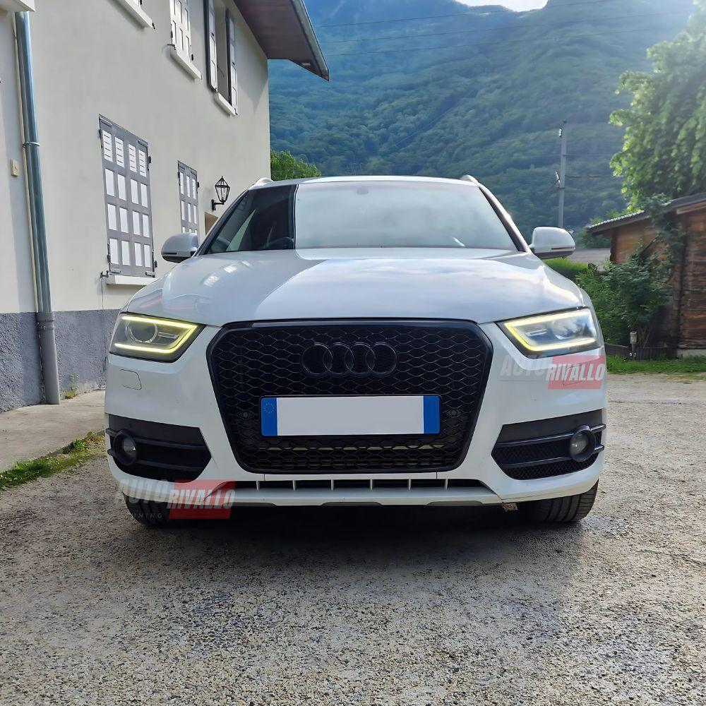 Audi Q3 8U 2011-2014 Griglia Anteriore RSQ3 Look Nero Lucido - autorivallo