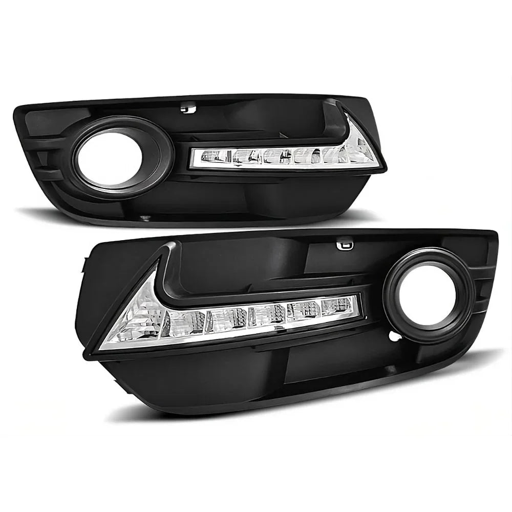 Audi Q5 8R 2008-2011 Griglie Fendinebbia Con Luci Diurne LED - autorivallo