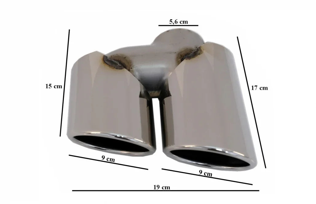 Audi Q5 8R 2008-2016 Diffusore Posteriore Terminali SQ5 Look - autorivallo