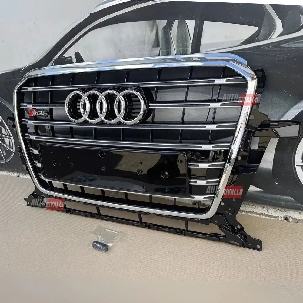 Audi Q5 8R 2012-2016 Griglia Anteriore SQ5 Look Nero Cromato - autorivallo