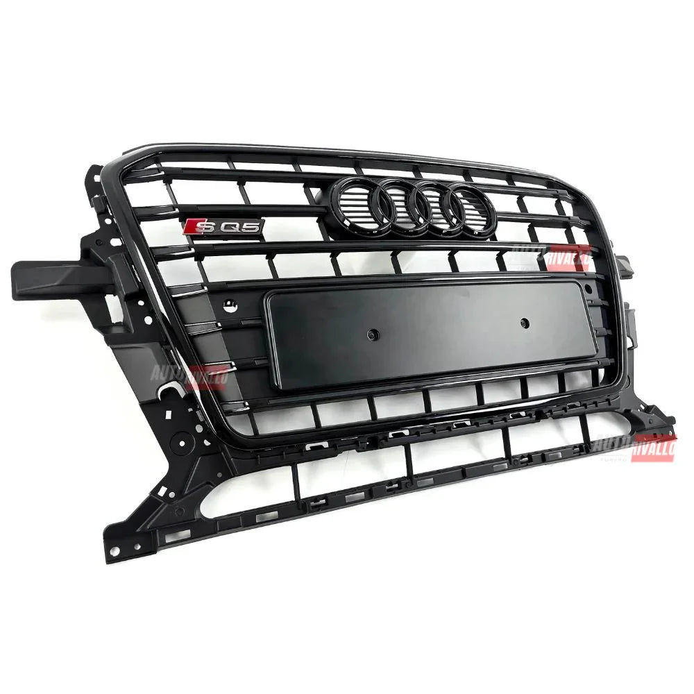 Audi Q5 8R 2012-2016 Griglia Anteriore SQ5 Look Nero Lucido - autorivallo