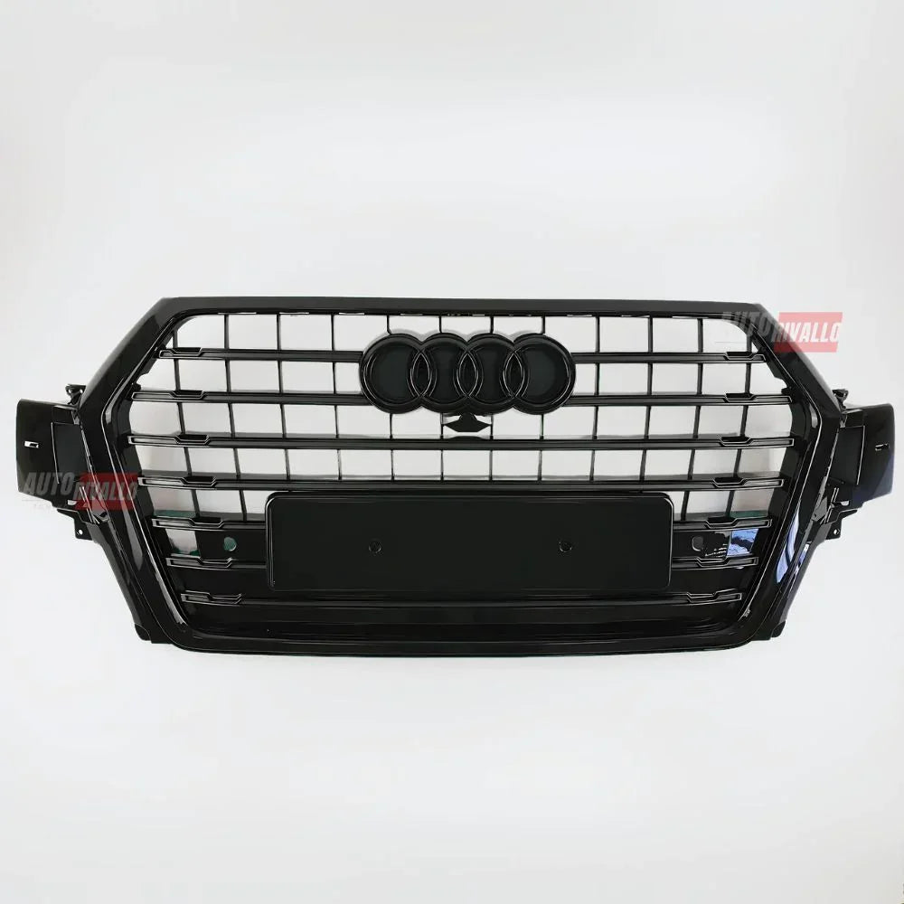 Audi Q7 4M 2015-2019 Griglia Anteriore SQ7 Look Nero Lucido - autorivallo