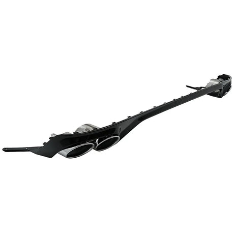 Audi Q8 S-Line 2018-2020 Diffusore Posteriore Doppia Uscita - autorivallo