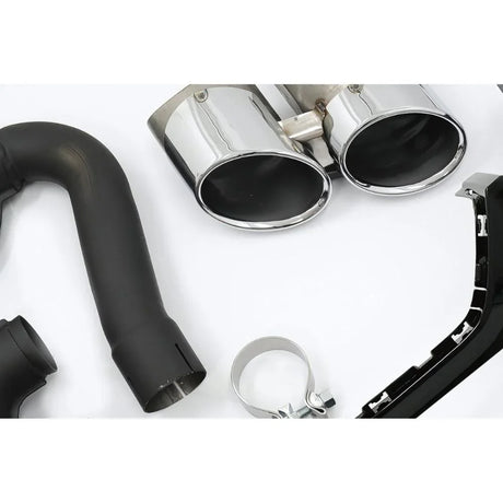 Audi Q8 S-Line 2018-2020 Diffusore Posteriore Doppia Uscita - autorivallo