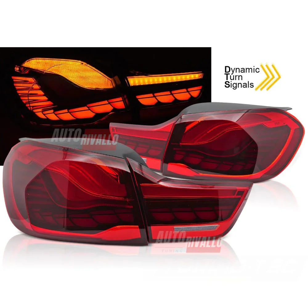 BMW 4 F32 F33 F36 M4 F82 F83 2013-2021 Fanali Posteriori LED - autorivallo