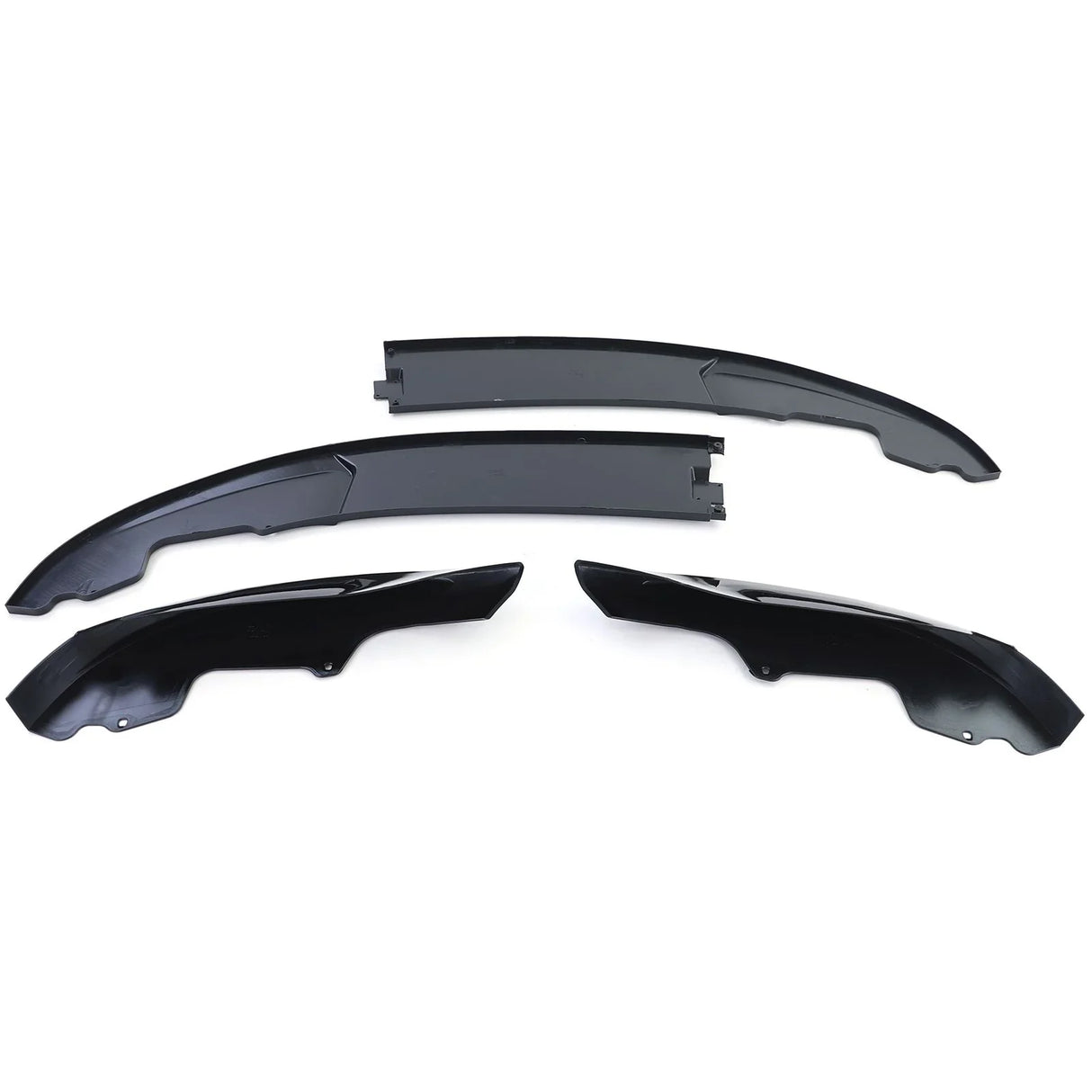 BMW 4 F32 F33 F36 2013–2021 Spoiler Anteriore Nero Lucido - autorivallo