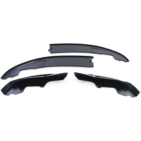 BMW 4 F32 F33 F36 2013–2021 Spoiler Anteriore Nero Opaco - autorivallo