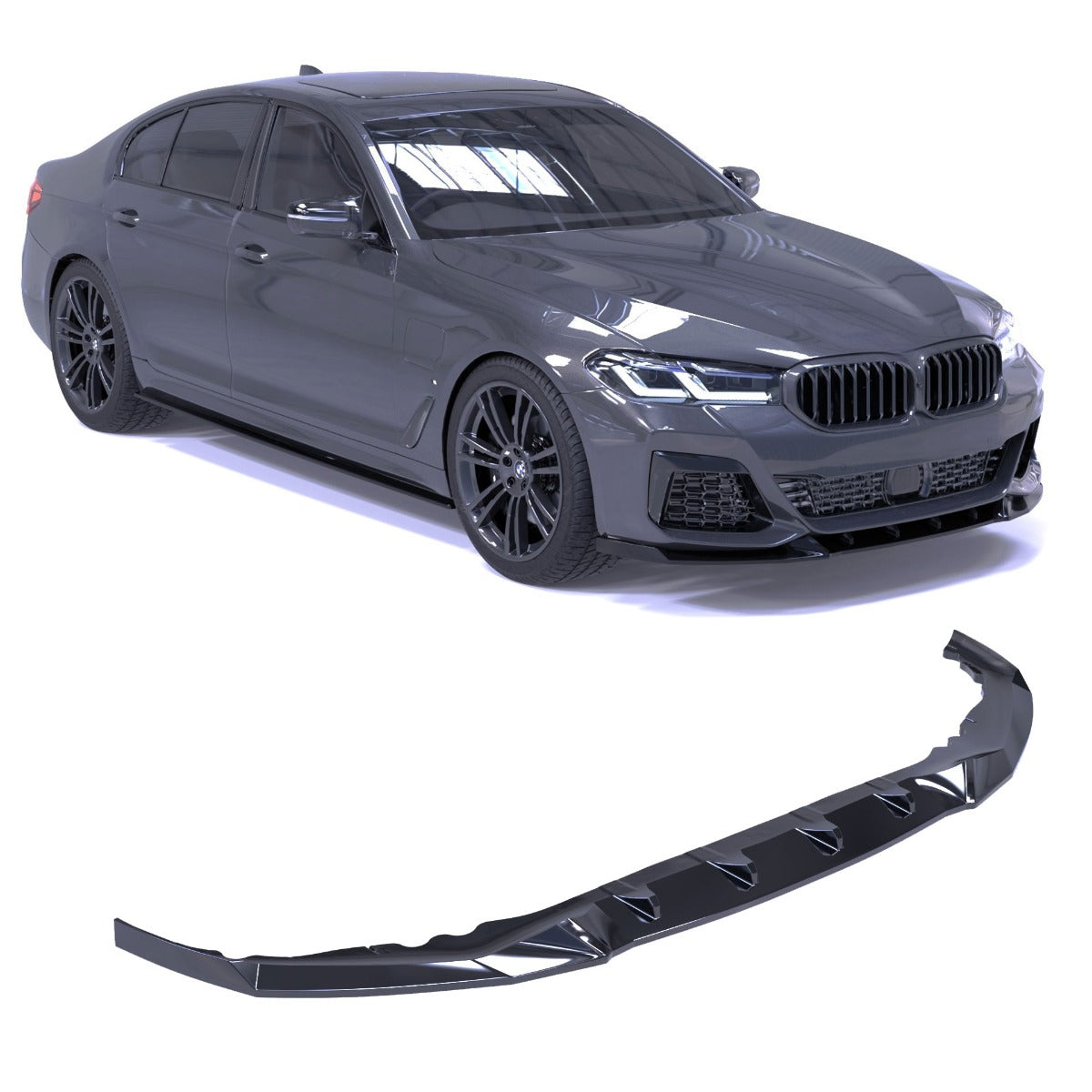 BMW 5 G30 M 2020-2023 Facelift Splitter - Spoiler Anteriore - autorivallo