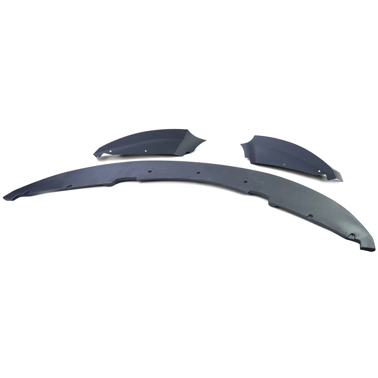 BMW Serie 1 E82 E88 2011–2013 Spoiler Anteriore Nero Opaco - autorivallo
