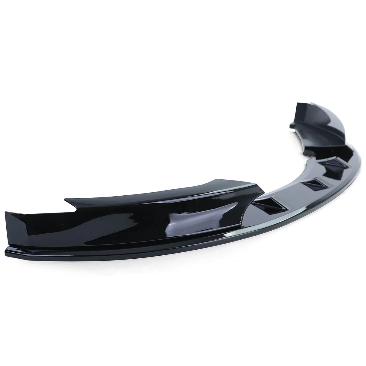 BMW Serie 1 E82 E88 2011–2013 Spoiler Anteriore Nero Lucido - autorivallo