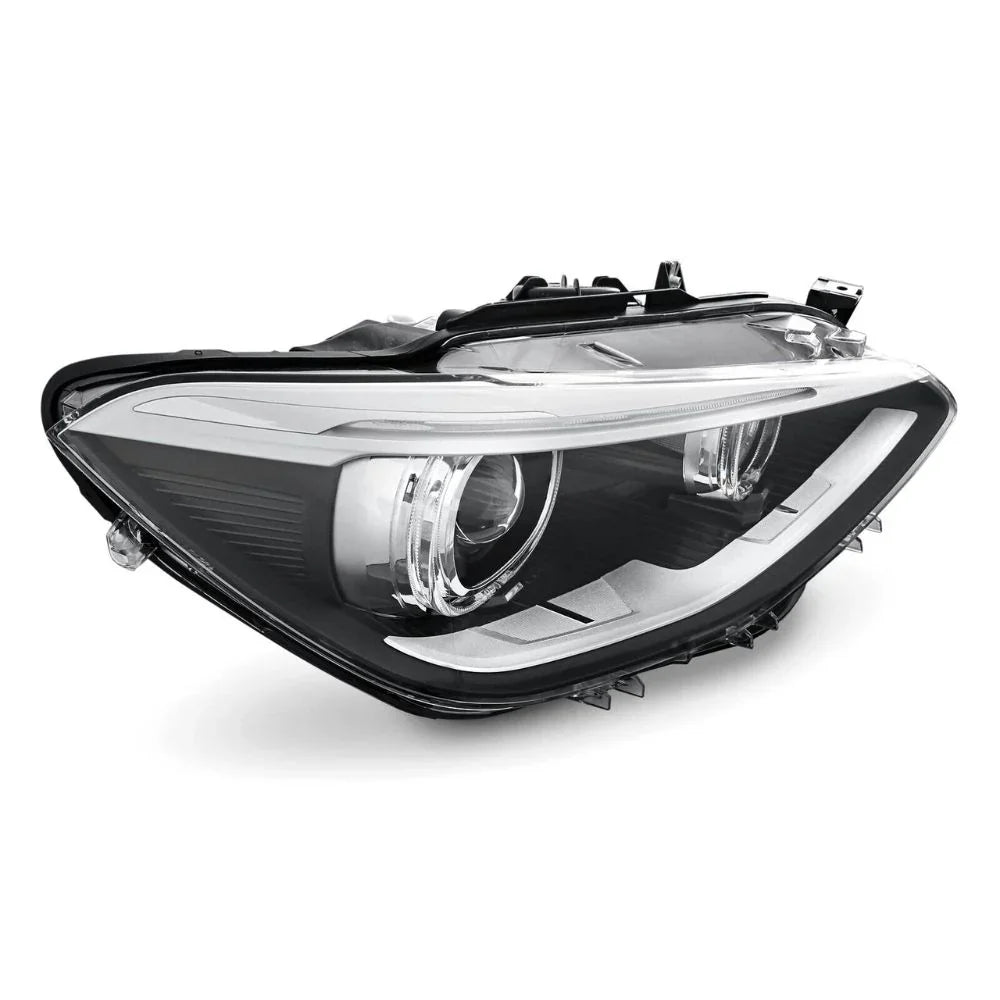BMW 1 F20 F21 2010-2014 Fari Anteriori LED Diurne Angel Eyes - autorivallo