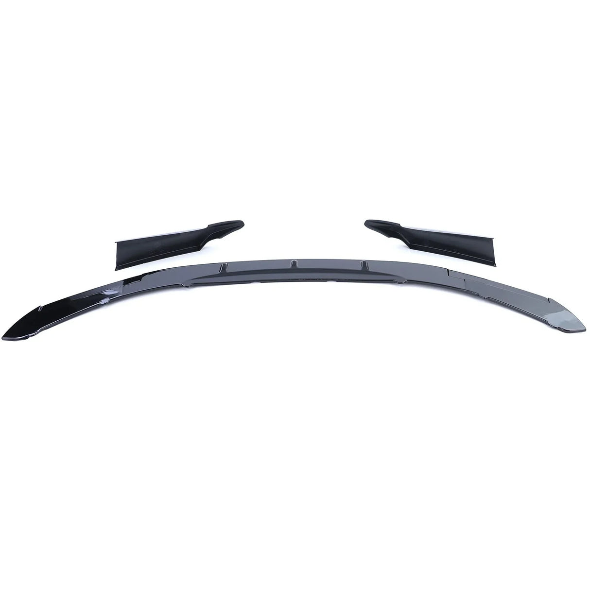 BMW Serie 1 F20 F21 2010–2015 Spoiler Anteriore Nero Lucido - autorivallo