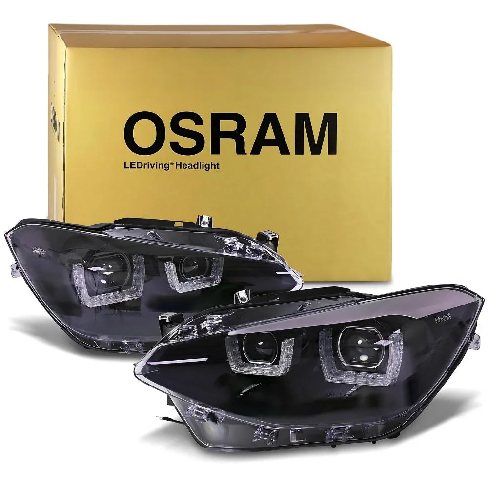 BMW Serie 1 F20 F21 2010-2014 Fari Anteriori Full LED Osram - autorivallo