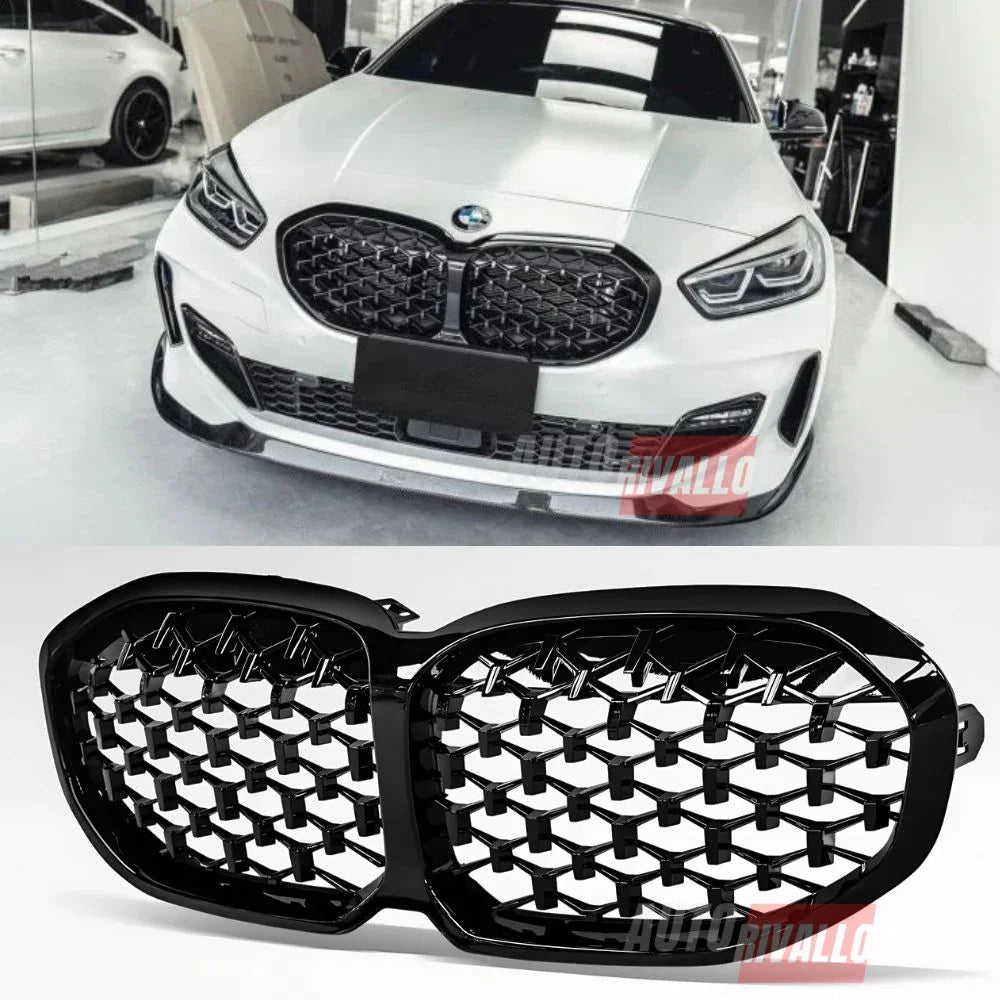BMW Serie 1 F40 2019-2024 Griglia Radiatore Diamond Look - autorivallo