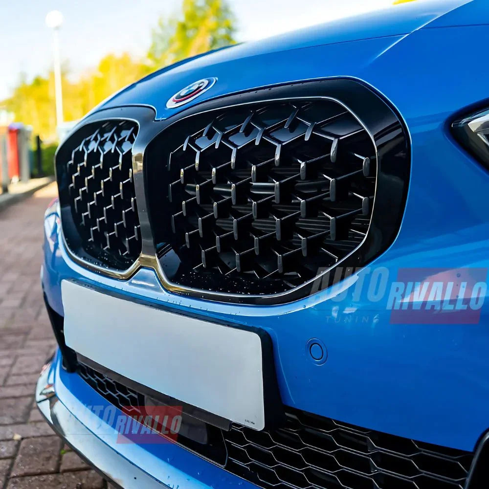 BMW Serie 1 F40 2019-2024 Griglia Radiatore Diamond Look - autorivallo