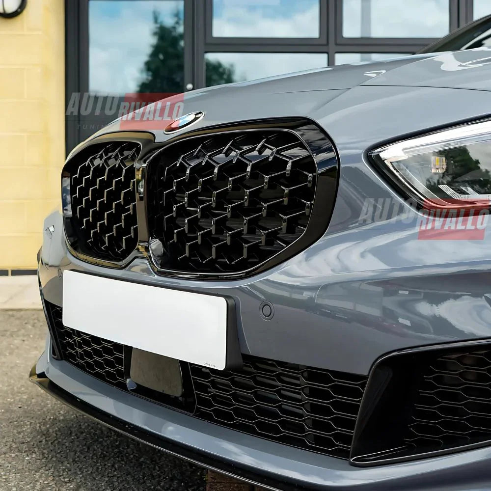 BMW Serie 1 F40 2019-2024 Griglia Radiatore Diamond Look - autorivallo