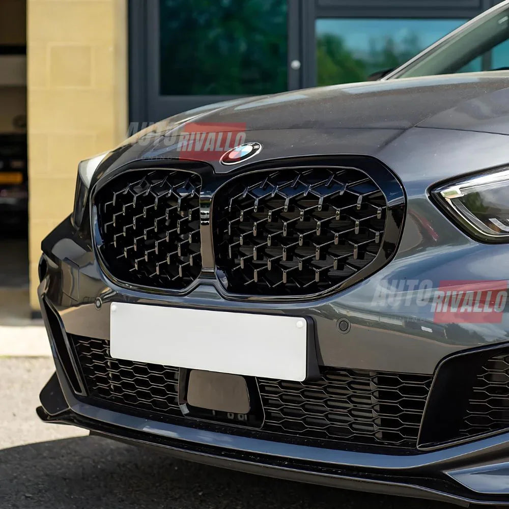 BMW Serie 1 F40 2019-2024 Griglia Radiatore Diamond Look - autorivallo