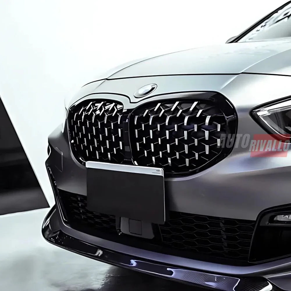 BMW Serie 1 F40 2019-2024 Griglia Radiatore Diamond Look - autorivallo