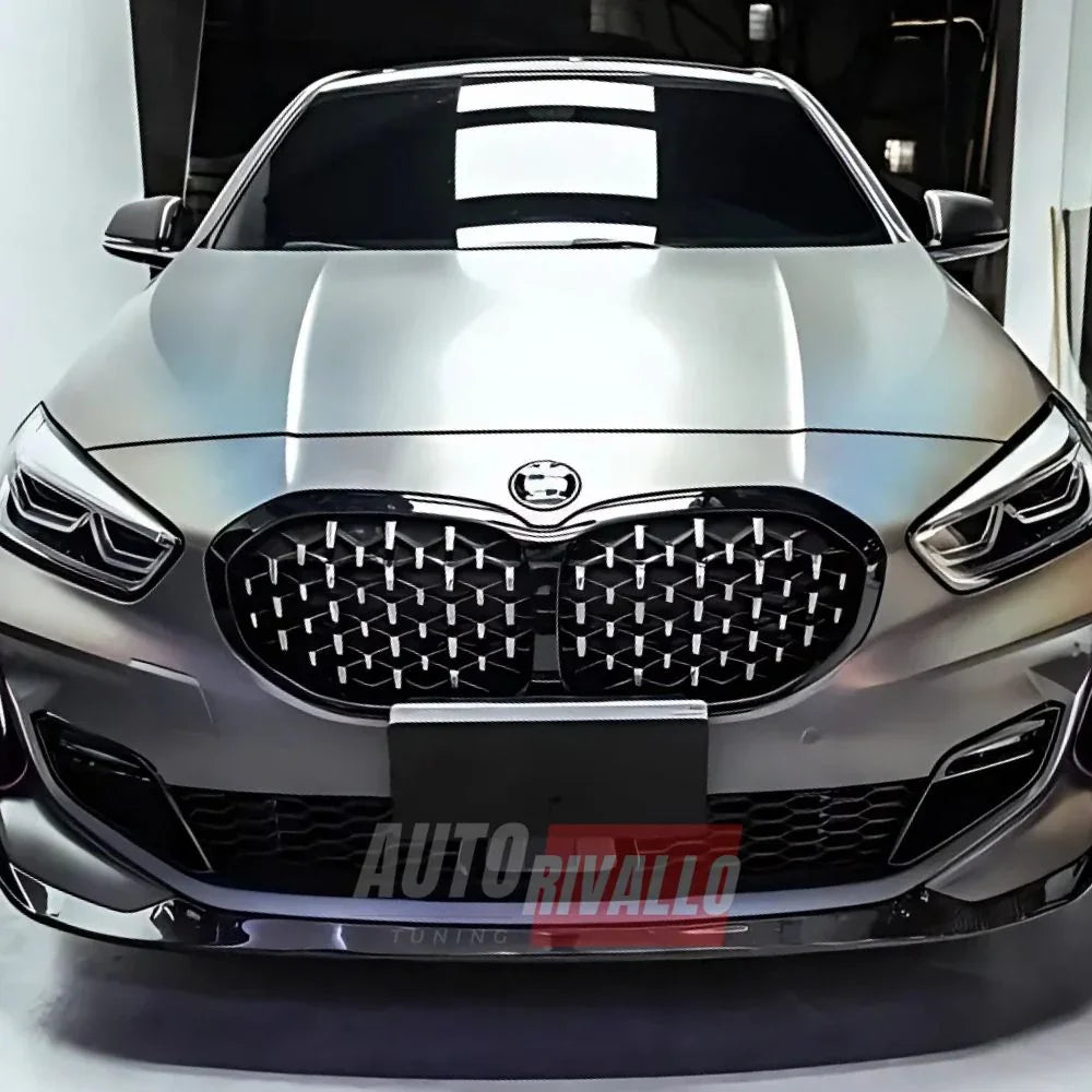 BMW Serie 1 F40 2019-2024 Griglia Radiatore Diamond Look - autorivallo