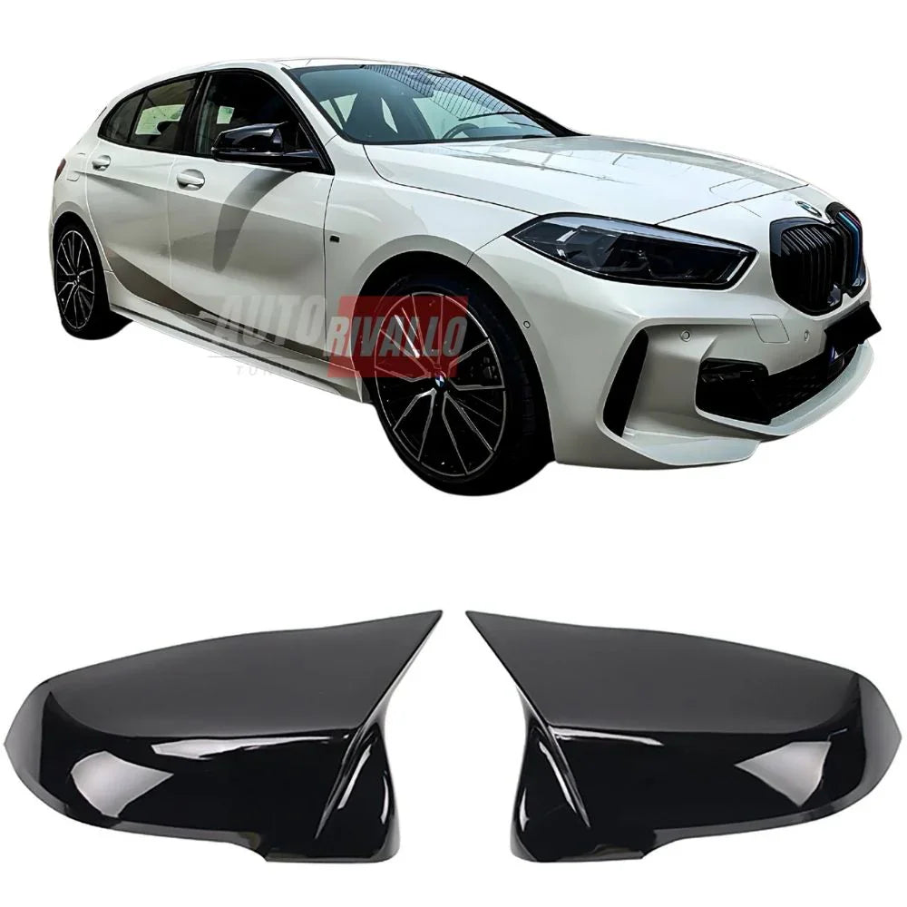BMW 1 F40 2019-2024 Calotte Specchietti M Sport Nero Lucido - autorivallo