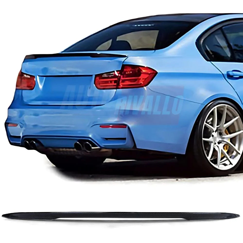 BMW Serie 3 F30 F80 M3 Berlina Spoiler Cofano Carbon Look - autorivallo