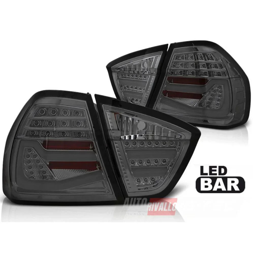 BMW Serie 3 E90 2005-2008 Fanali Stop Posteriori LED Fumé - autorivallo