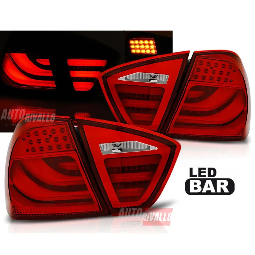 BMW Serie 3 E90 2005-2008 Stop Posteriori LED Fanali Lightbar - autorivallo
