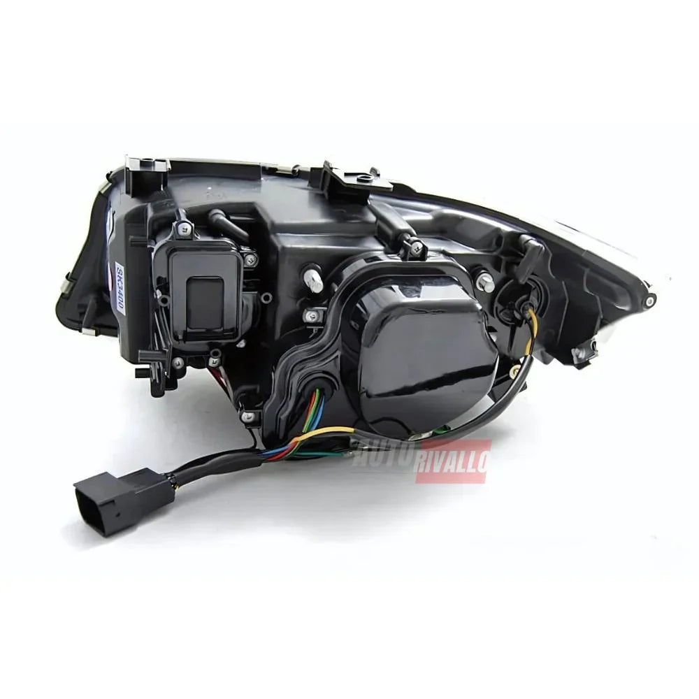 BMW Serie 3 E90 E91 2005-2008 Fari Anteriori Angel Eyes 3D LED - autorivallo