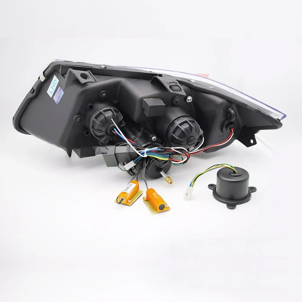 BMW Serie 3 E90 E91 2005-2008 Fari Anteriori Full LED - autorivallo