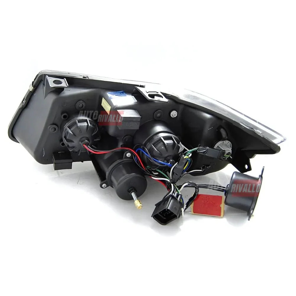 BMW Serie 3 E90 E91 2005-2008 Fari Anteriori LED 3D Neri - autorivallo