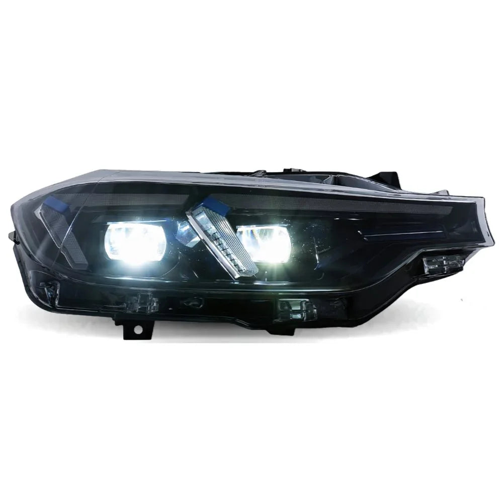 BMW Serie 3 F30 F31 2011-2015 Fari Anteriori Full LED G20 Look - autorivallo
