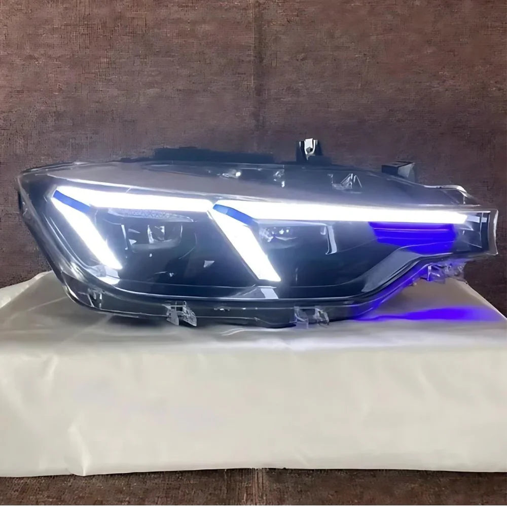BMW Serie 3 F30 F31 2011-2015 Fari Anteriori Full LED G20 Look - autorivallo