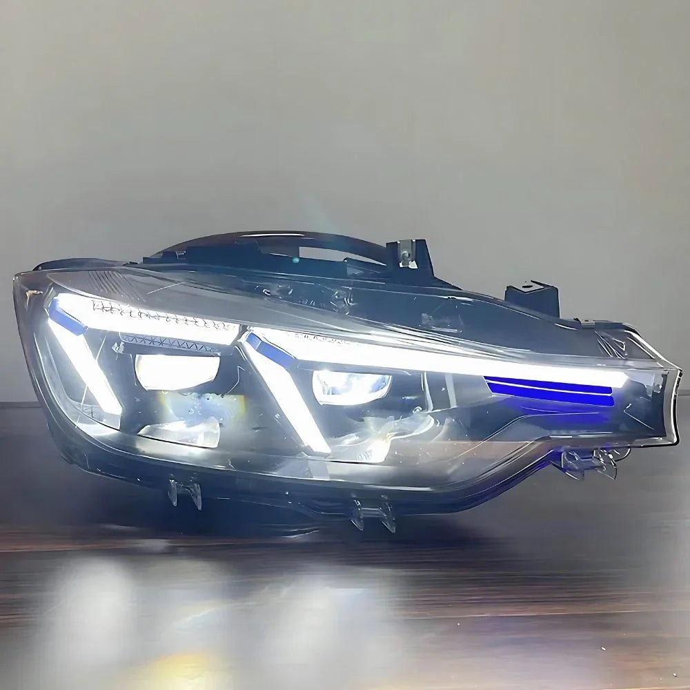 BMW Serie 3 F30 F31 2011-2015 Fari Anteriori Full LED G20 Look - autorivallo