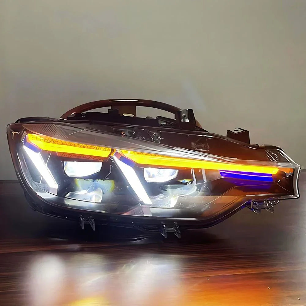 BMW Serie 3 F30 F31 2011-2015 Fari Anteriori Full LED G20 Look - autorivallo