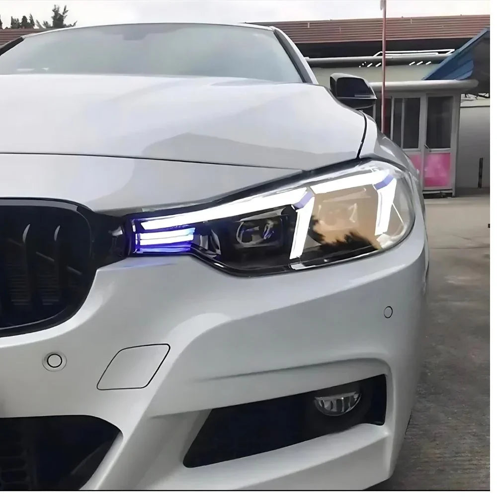 BMW Serie 3 F30 F31 2011-2015 Fari Anteriori Full LED G20 Look - autorivallo