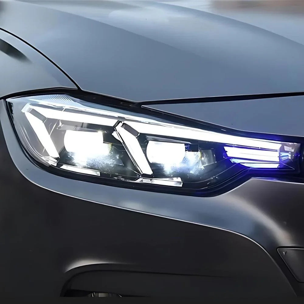 BMW Serie 3 F30 F31 2011-2015 Fari Anteriori Full LED G20 Look - autorivallo