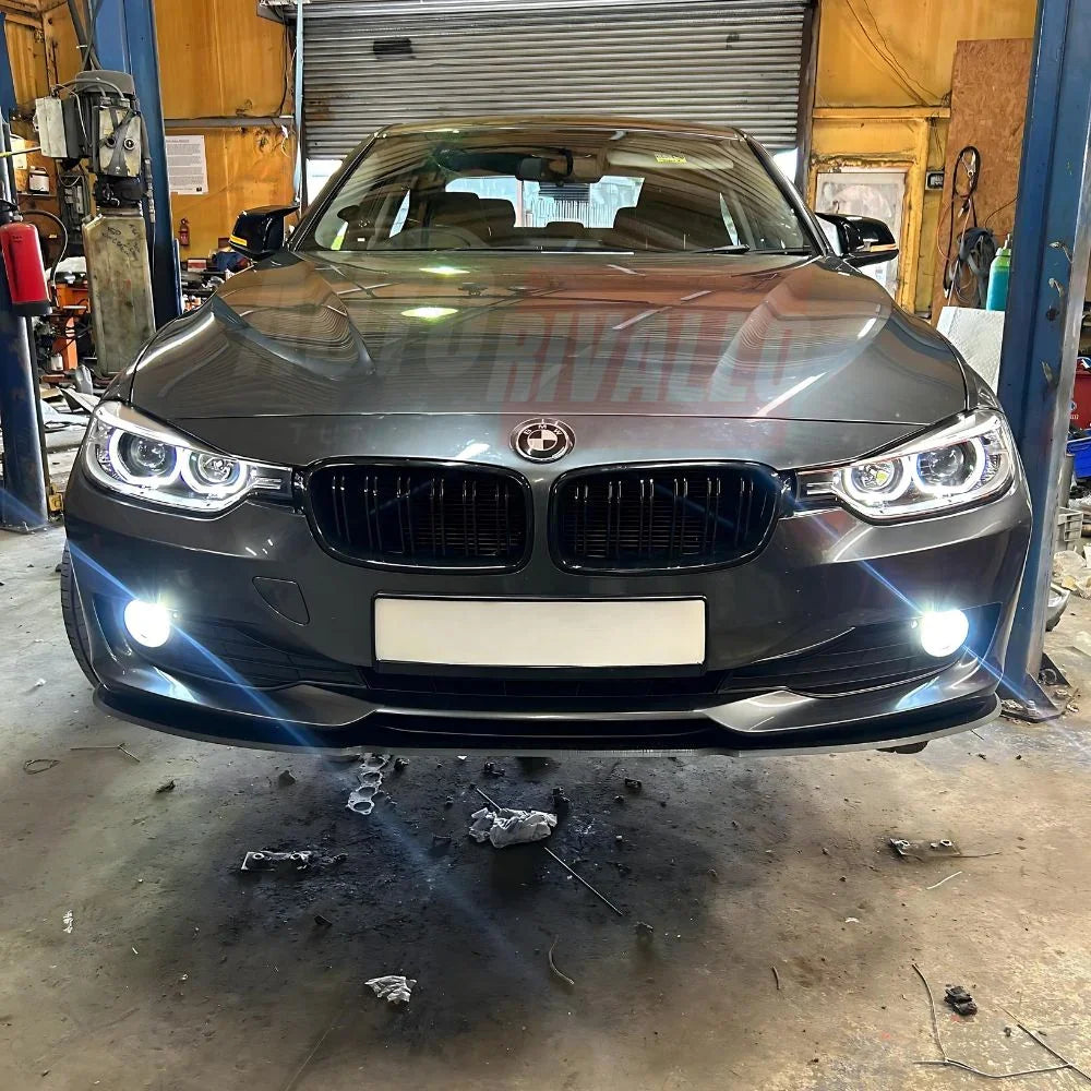 BMW Serie 3 F30 F31 2011-2015 Fari Anteriori a LED H7 Neri - autorivallo