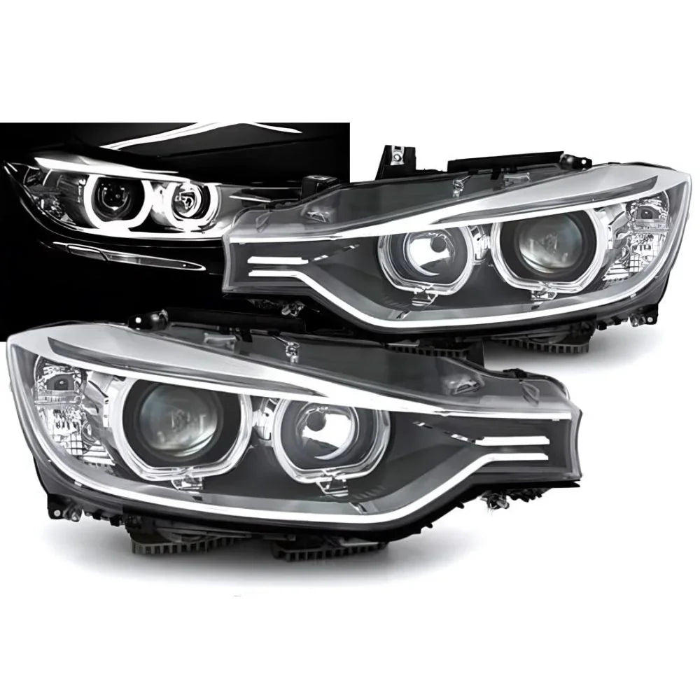 BMW Serie 3 F30 F31 2011-2015 Fari Anteriori Full LED H7 - autorivallo