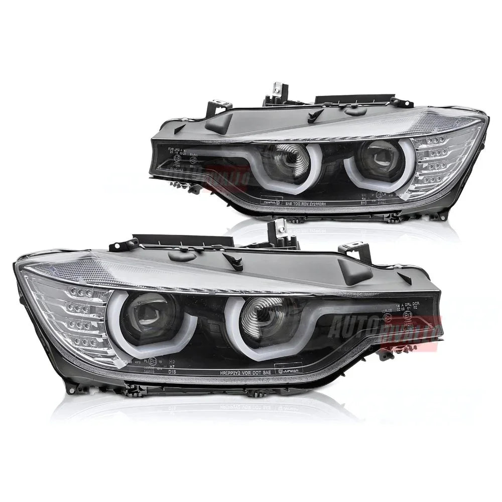 BMW Serie 3 F30 F31 2011-2015 Fari Anteriori LED 3D Xenon - autorivallo