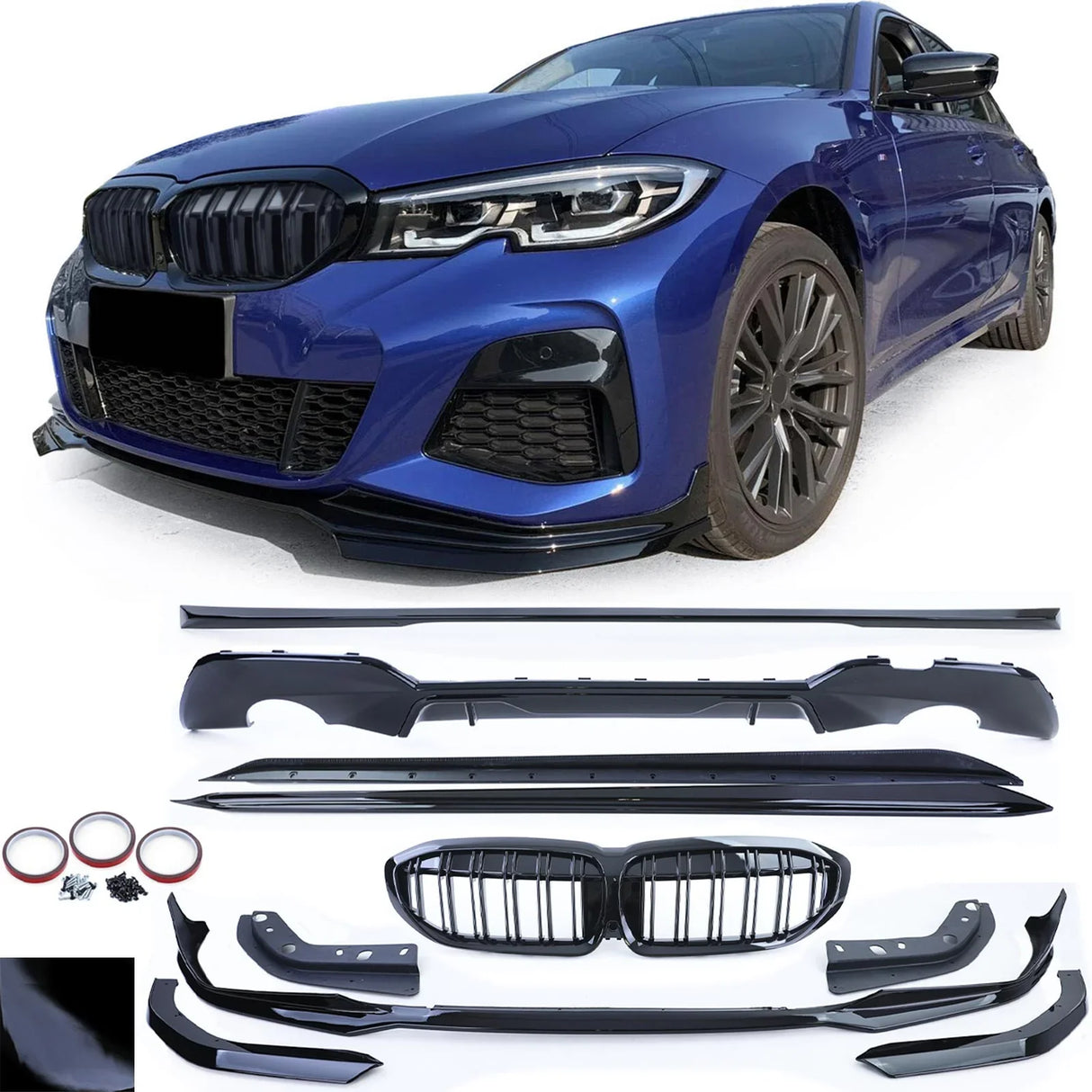 BMW Serie 3 G20 2018-2022 Body Kit Carrozzeria Look Sportivo - autorivallo
