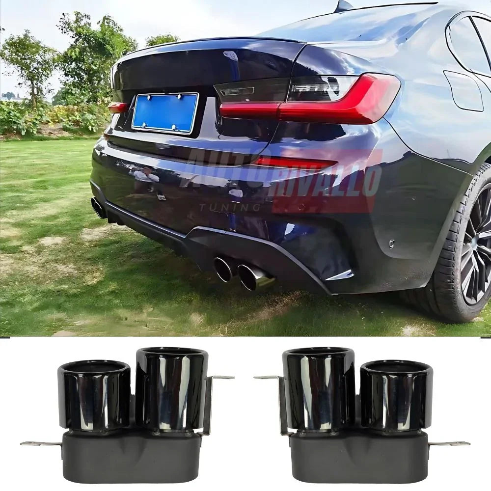 BMW Serie 3 G20 G21 2019-2022 M-Sport Terminali di Scarico - autorivallo